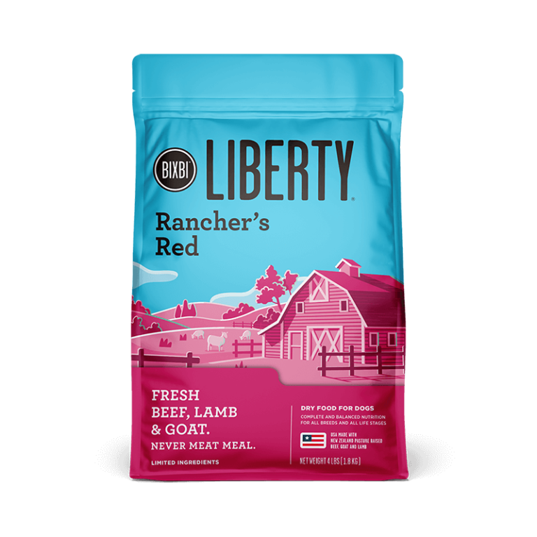 BIXBI Pet Liberty Dry Food for Dogs Rancher s Red Thomaston