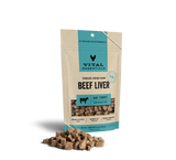 Vital Essentials Freeze Dried Raw Beef Liver Dog Treats