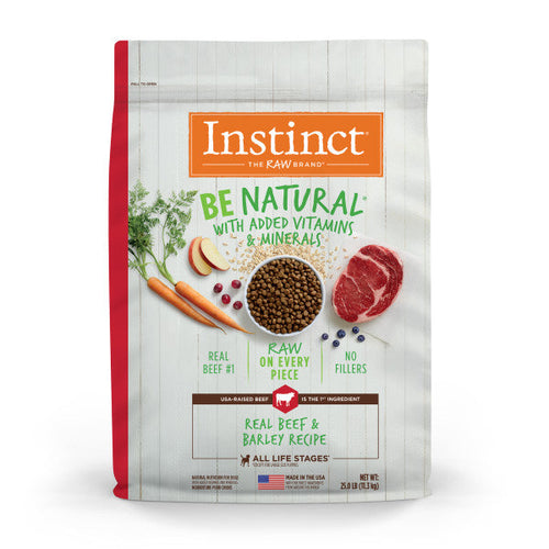 Nature's Variety Instinct Be Natural Beef & Barley Recipe Dry Dog Food