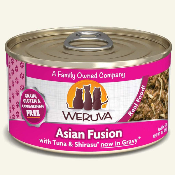 Weruva Asian Fusion With Tuna Shirasu in Gravy Canned Cat Food