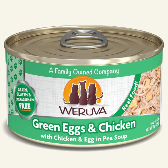 Weruva Green Eggs & Chicken with Chicken & Egg in Pea Soup Cat Food