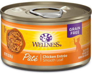 Wellness Complete Health Natural Grain Free Chicken Pate Wet Canned Cat Food