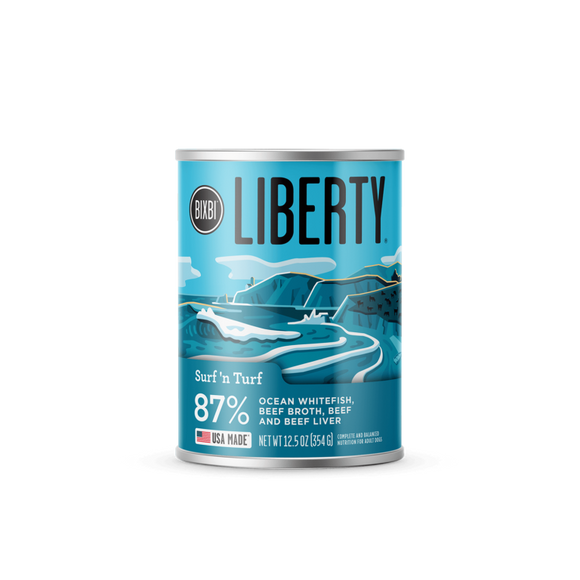 BIXBI Liberty® Wet Food for Dogs – Surf ‘N Turf Paté