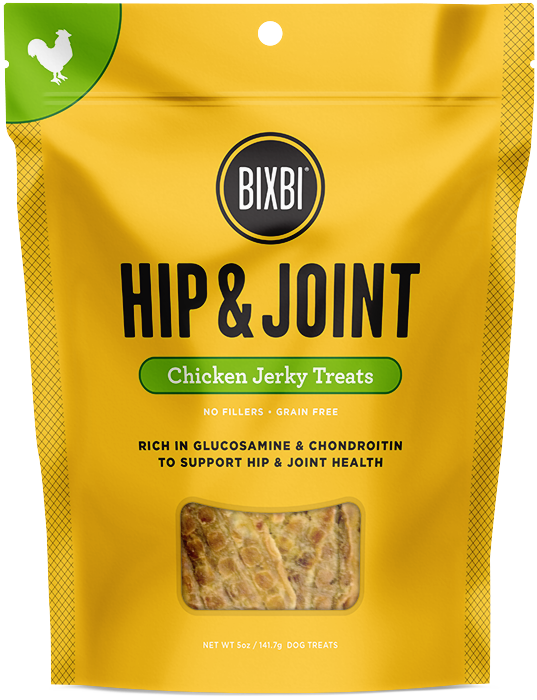 Bixbi Hip & Joint Chicken Breast Jerky Dog Treats