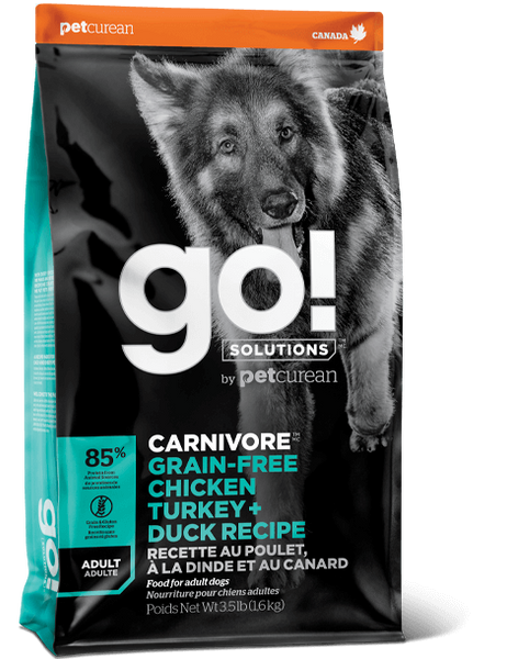 Petcurean GO Solutions Carnivore Grain Free Chicken Turkey