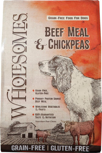 SPORTMiX Wholesomes Grain Free Beef Meal & Chickpeas Recipe Dry Dog Food