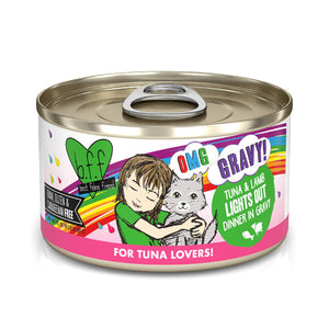 Weruva B.F.F. OMG GRAVY Tuna & Lamb Lights Out Dinner in Gravy