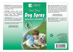 Kenic Tea Tree Dog Spray (17 Oz)