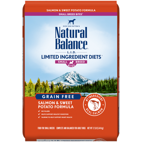 Natural Balance L.I.D. Limited Ingredient Diets® Grain Free Salmon & Sweet Potato Small Breed Bites® Dry Dog Formula