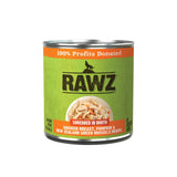 Rawz Shredded Chicken Breast, Pumpkin & New Zealand Green Mussels Dog Wet Food