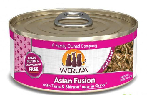 Weruva Asian Fusion With Tuna & Shirasu in Gravy Canned Cat Food