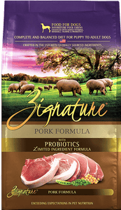 Zignature Limited Ingredient Pork Dry Formula Dog Food