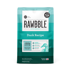BIXBI Pet RAWBBLE® DRY DOG FOOD - DUCK RECIPE