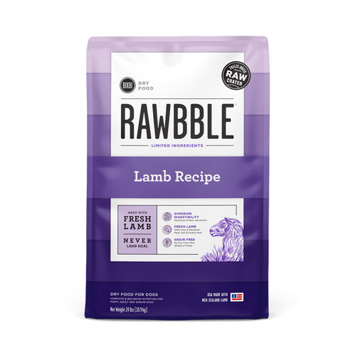 BIXBI Pet RAWBBLE® DRY DOG FOOD - LAMB RECIPE